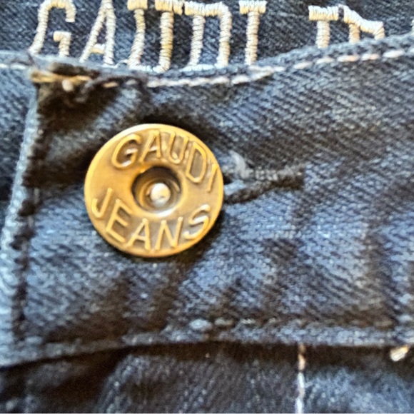 Gaudi blue men's jean shorts Size 40 - Picture 7 of 10